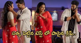 Satyabhama Today Episode: హర్ష పై నందిని ఫైర్.. క్రిష్, సత్య శోభనం .. రుద్ర ను బుక్ చేసిన సత్య..