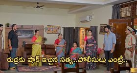 Satyabhama Today Episode: మహదేవయ్యకు నిజం చెప్పిన సత్య.. రేణుక చెప్పిన అబద్దంతో షాకైన సత్య..