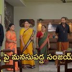 Satyabhama Today Episode : కొడుకును మహాదేవయ్య దగ్గరకు చేర్చిన చక్రవర్తి.. సత్యను లైన్లో పెట్టే ప్రయత్నం..