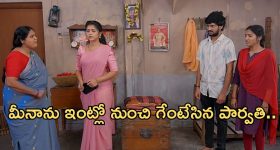 GundeNinda GudiGantalu Today Episode : మీనాను బయటకు వెళ్లమని చెప్పిన తల్లి.. బాలుతో చనిపోతానని చెప్పిన మీనా..