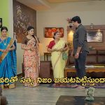 Satyabhama Serial Today Episode : మహాదేవయ్యకు సత్య మీద అనుమానం.. క్రిష్ గురించి చక్రవర్తి ఏం చెప్పాడంటే?