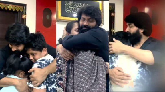 Jani Master: కన్నబిడ్డలను పట్టుకొని వెక్కి వెక్కి ఏడ్చిన జానీ మాస్టర్.. కంటతడి పెట్టిస్తున్న వీడియో