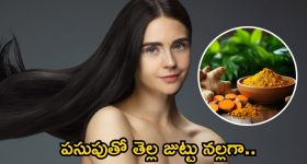 Turmeric For Hair: ఇలా చేస్తే.. క్షణాల్లోనే తెల్ల జుట్టు నల్లగా మారడం గ్యారంటీ