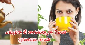 Tea: ఎక్కువగా టీ తాగుతున్నారా ? ఎంత ప్రమాదమో తెలుసుకోండి