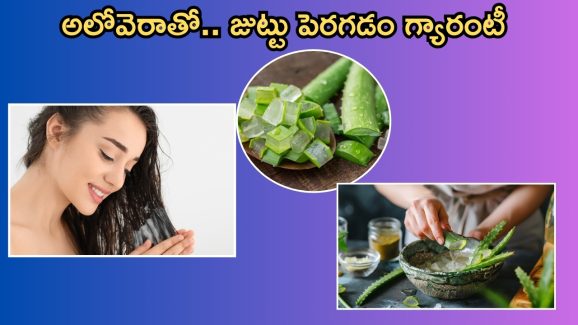 Aloe Vera For Hair: అలోవెరా ఇలా వాడితే.. మీ జుట్టు విపరీతంగాపెరుగుతుంది తెలుసా ?
