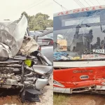 Road Accident: పెళ్లి రిసెప్షన్‌కు వెళ్తుండగా వెంటాడిన మృత్యువు.. రోడ్డు ప్రమాదంలో ముగ్గురు మృతి