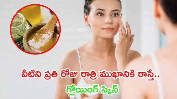 Night Skincare Routine: రాత్రి పూట ప్రతి రోజు వీటిని ముఖానికి రాస్తే.. గ్లోయింగ్ స్కిన్ గ్యారంటీ