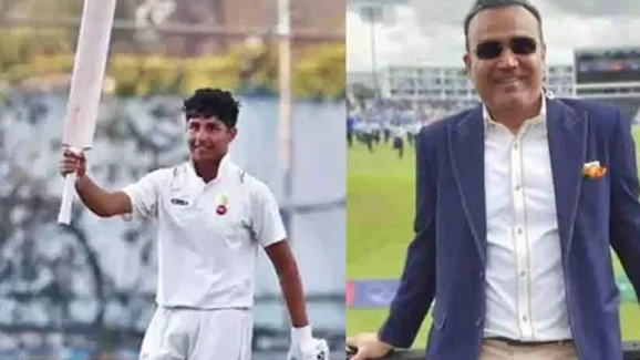 Virender Sehwag son: డబుల్ సెంచ‌రీతో చెల‌రేగిన సెహ్వాగ్ కొడుకు