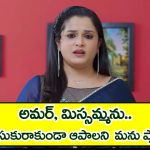Nindu Noorella Saavasam Serial Today November 14th: ‘నిండు నూరేళ్ల సావాసం’ సీరియల్‌:   ఘోర నుంచి ఆరుకు ముప్పు ఉందన్న యముడు – మిస్సమ్మను తీసుకురాకుండా చేయాలని మనోహరి ప్లాన్‌
