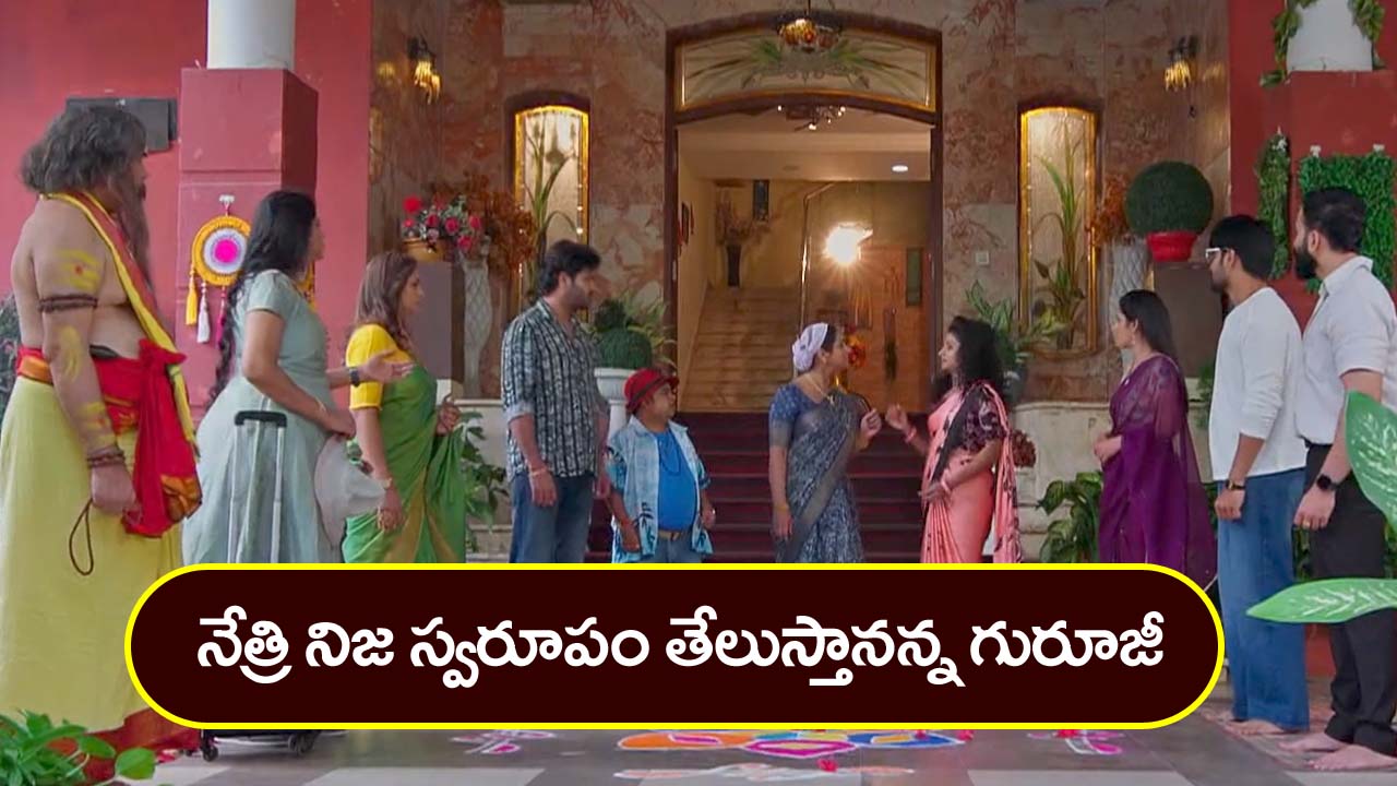 Trinayani Serial Today November 23rd: ‘త్రినయని’ సీరియల్‌: ఆయోమయంలో విశాల్‌ – గురవు గారి వల్ల తేలని నేత్రి రహస్యం – వల్లభను చితక్కొడతాన్న నేత్రి