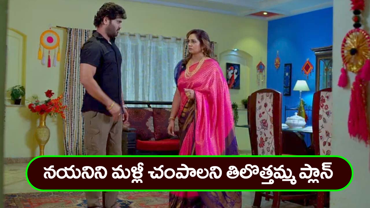 Trinayani Serial Today November 20th: ‘త్రినయని’ సీరియల్‌: నేత్రిలా మారిపోయిన నయని – నేత్రిని చంపేద్దామన్న తిలొత్తమ్మ  