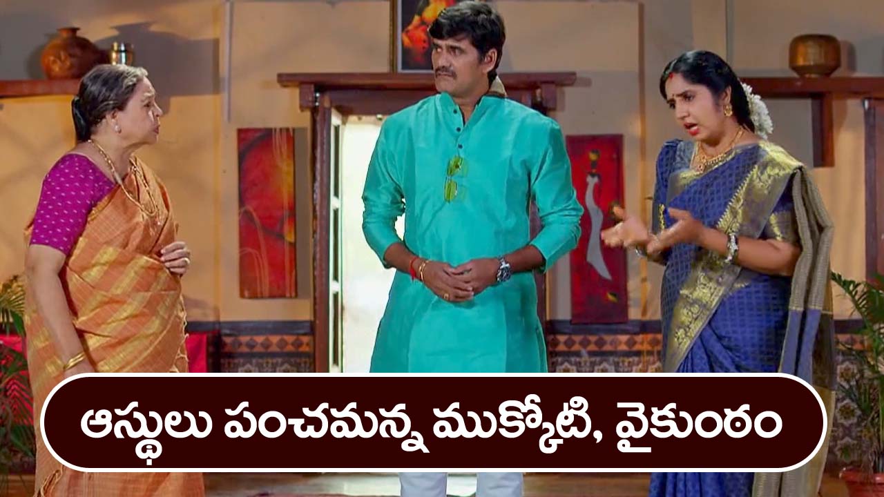 Trinayani Serial Today November 22nd: ‘త్రినయని’ సీరియల్‌: నేత్రి ఫోటో తీసేసిన బామ్మ – గురువు గారికి ఎదురు చెప్పిన నేత్రి