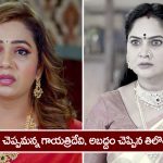 Trinayani Serial Today November 27th: ‘త్రినయని’ సీరియల్‌:   పాలు తాగి స్పృహ కోల్పోయిన గాయత్రి పాప – గాయత్రిదేవిని చూడలేకపోయిన నేత్రి