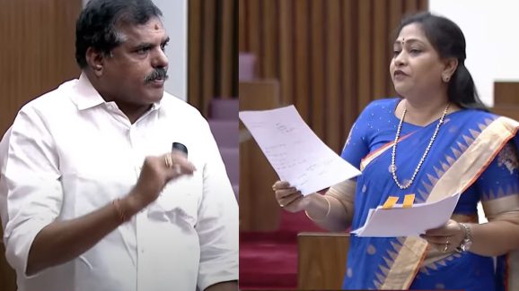 AP Legislative Council: శాంతి భద్రతలు ఇష్యూ, సభ్యులు వాకౌట్.. దమ్ముంటే నిలబడాలంటూ