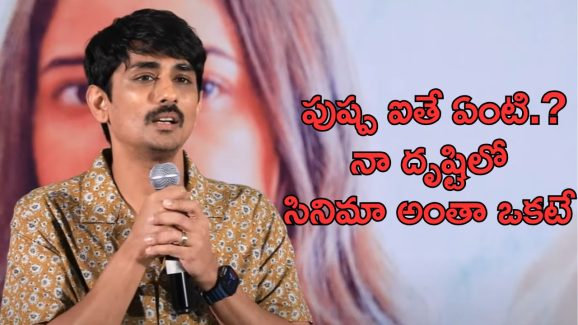 Hero Siddharth on Pushpa Movie: పుష్ప సినిమాపై హీరో సిద్ధార్థ్ షాకింగ్ కామెంట్స్
