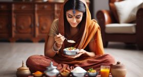 Eating Habits: భోజనాన్ని వంటగదిలో నేలపై కూర్చుని తింటేనే ఆరోగ్యమట, ఎలానో తెలుసుకోండి