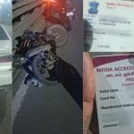 Accident In Chennai: చెన్నైలో రోడ్డు ప్ర‌మాదం.. తెలుగు జ‌ర్న‌లిస్ట్ మృతి.. 100 మీట‌ర్లు ఈడ్చుకెళ్లిన కారు