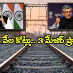 Indian Railway Projects: రూ. 8 వేల కోట్లతో 3 రైల్వే ప్రాజెక్టులకు కేంద్రం గ్రీన్ సిగ్నల్, ఎక్కడ ఏర్పాటు చేస్తున్నారో తెలుసా?