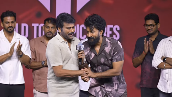 Megastar Chiranjeevi about satyadev: నా మూడవ తమ్ముడు సత్య దేవ్
