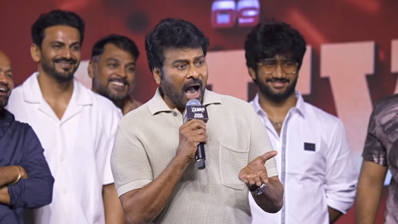 Megastar Chiranjeevi speech at zebra Pree Release Event: మెగాస్టార్ ది మాములు టైమింగ్ కాదయ్యా