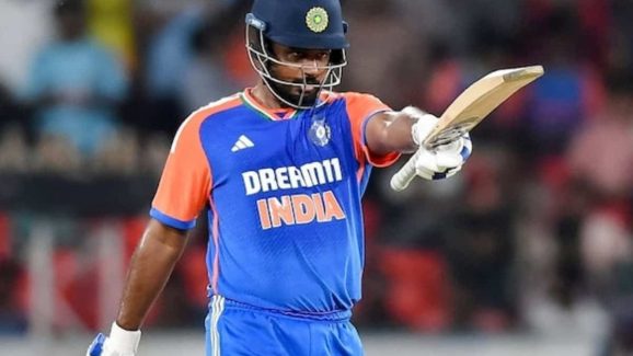 Sanju Samson:  సంజు శాంసన్ సెంచరీ… 9 సిక్స్ లు, 7 ఫోర్లు…!