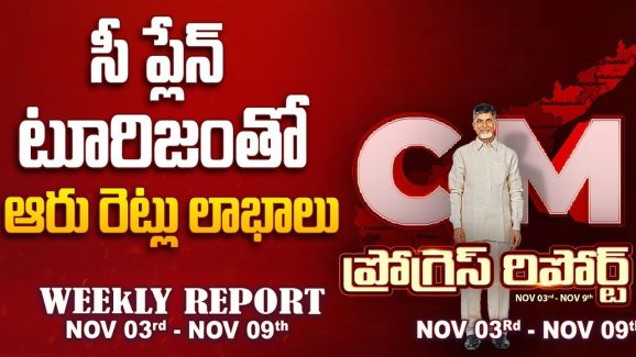 CM Chandrababu: సీప్లేన్‌ టూరిజం తోఆరు రెట్లు లాభాలు