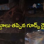 Peddpalli Train Accident: పట్టాలు తప్పిన గూడ్స్‌ రైలు.. 11 బోగీలు బోల్తా