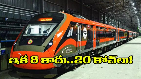 Vande Bharat Express: 8 కోచ్ ల స్ధానంలో 20 కోచ్ లు.. వందేభారత్ ప్రయాణీకులకు గుడ్ న్యూస్