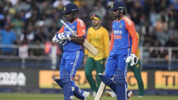 IND vs SA 4th T20i: తిలక్, సంజు శాంసన్ ఇద్దరు సెంచరీలు…సౌతాఫ్రికా టార్గెట్ ఎంతంటే ?