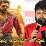 Pushpa 2 – Thaman : నేను పుష్ప2 కి పని చేయడం లేదు… రిలీజ్ ముందు బాంబ్ పేల్చిన తమన్..