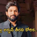 Allu Arjun : అల్లు అర్జున్ కు జన్మలో తీరని కోరిక.. కన్నీళ్లు పెట్టుకున్న ఫ్యాన్స్..!