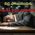 Sleep At Work Employee: ఆఫీసులో నిద్రపోయినందకు ఊడిన ఉద్యోగం.. కంపెనీకి రూ.40 లక్షలు జరిమానా!