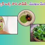 Coriander: దీన్ని ఒక్క సారి వాడినా చాలు.. తెల్లగా మెరిసిపోతారు