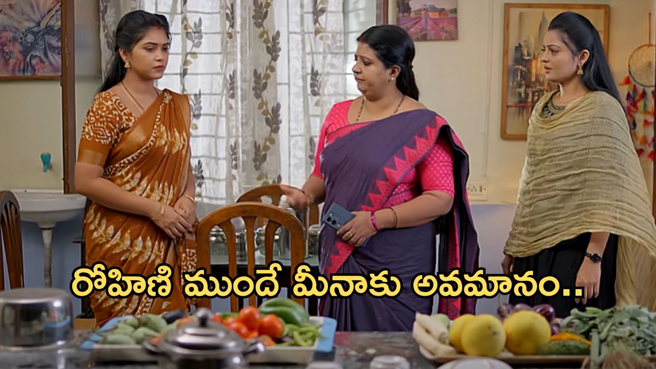 Gundeninda Gudigantalu Today Episode : ప్రభావతి మాటలకు కన్నీళ్లు పెట్టుకున్న మీనా.. బాలుకు జాబ్ వచ్చిందా?