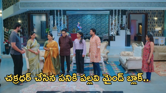 Intinti Ramayanam Today Episode : అవని తప్పులేదని తెలుసుకున్న రాజేంద్ర ప్రసాద్.. చక్రధర్ ఇచ్చిన షాక్ కు పల్లవి మైండ్ బ్లాక్..