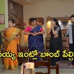 Satyabhama Today Episode : డీఎన్ఏ పరీక్షకు   ఒప్పుకోని మహాదేవయ్య.. అసలు తండ్రి ఎవరో తెలుసుకున్న క్రిష్..