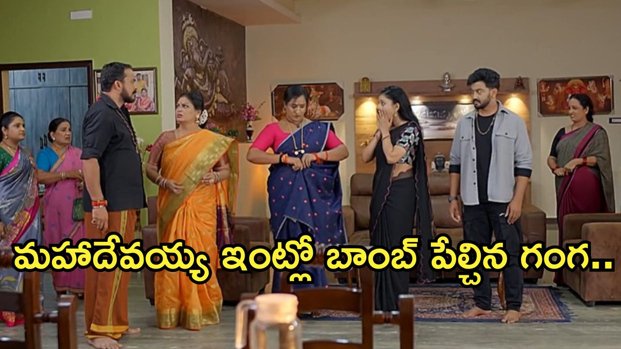 Satyabhama Today Episode : డీఎన్ఏ పరీక్షకు   ఒప్పుకోని మహాదేవయ్య.. అసలు తండ్రి ఎవరో తెలుసుకున్న క్రిష్..