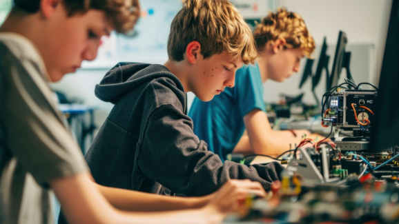 Makerspace Lab : విద్యార్ధుల భవిష్యత్తు రోబోటిక్స్‌, AI, 3D ప్రింటింగ్ తోనే..!