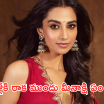 Meenakshi Chowdary :  ఈ హీరోయిన్ సినిమాల్లోకి రాకముందు అలాంటి పని చేసేదా..?