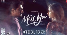 Siddharth: 'మిస్ యూ' అంటున్న సిద్దార్థ్.. టీజర్ అదిరింది