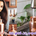 Copper Bottle: రాగి బాటిల్‌లోని  నీళ్లు త్రాగితే ఎన్ని లాభాలో తెలుసా ?