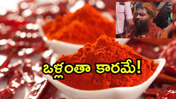Shiva Swamy Baba: ఏలూరులో కారంతో  అభిషేకం చేయించుకున్న స్వామీజి.. ఎందుకలా? ప్రత్యేకత ఏమిటీ?