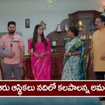 Nindu Noorella Saavasam Serial Today December 24th: ‘నిండు నూరేళ్ల సావాసం’ సీరియల్‌:   ఆరు అస్తికలు నదిలో కలపాలన్న అమర్‌ – అన్ని మర్చిపోయి తనతో యమలోకానికి రమ్మన్న గుప్త