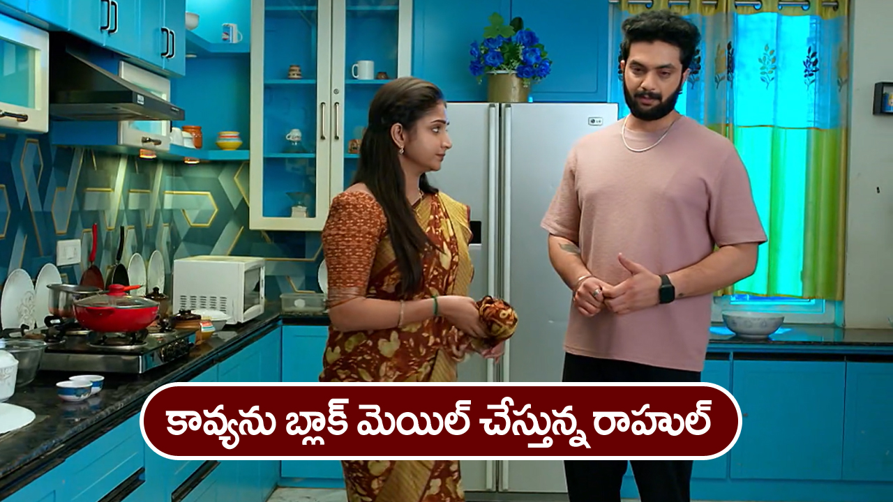Brahmamudi Serial Today December 17th: ‘బ్రహ్మముడి’ సీరియల్:   పెత్తనం వదులుకున్న కావ్య –  కావ్యను బ్లాక్ మెయిల్ చేసిన రాహుల్  