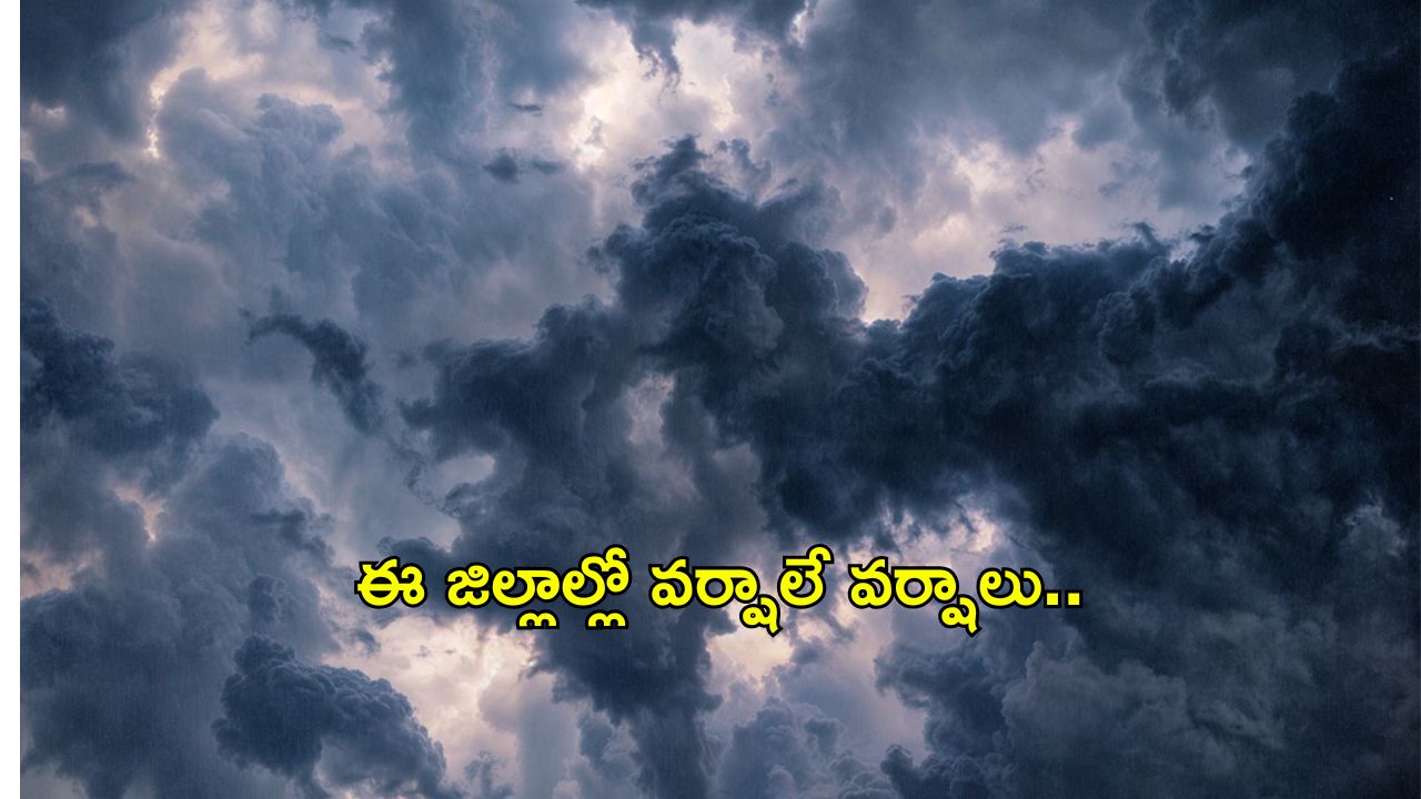 AP Rains: ఏపీలో ఈ జిల్లాల్లో వర్షాలే వర్షాలు..