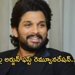 Allu Arjun : అల్లు అర్జున్ ఫస్ట్ మూవీకి రెమ్యునరేషన్ ఎంతో తెలుసా ?