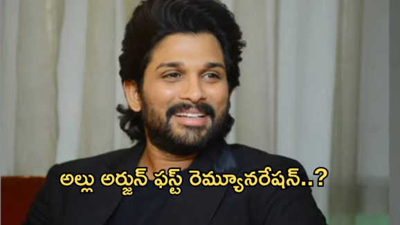 Allu Arjun : అల్లు అర్జున్ ఫస్ట్ మూవీకి రెమ్యునరేషన్ ఎంతో తెలుసా ?