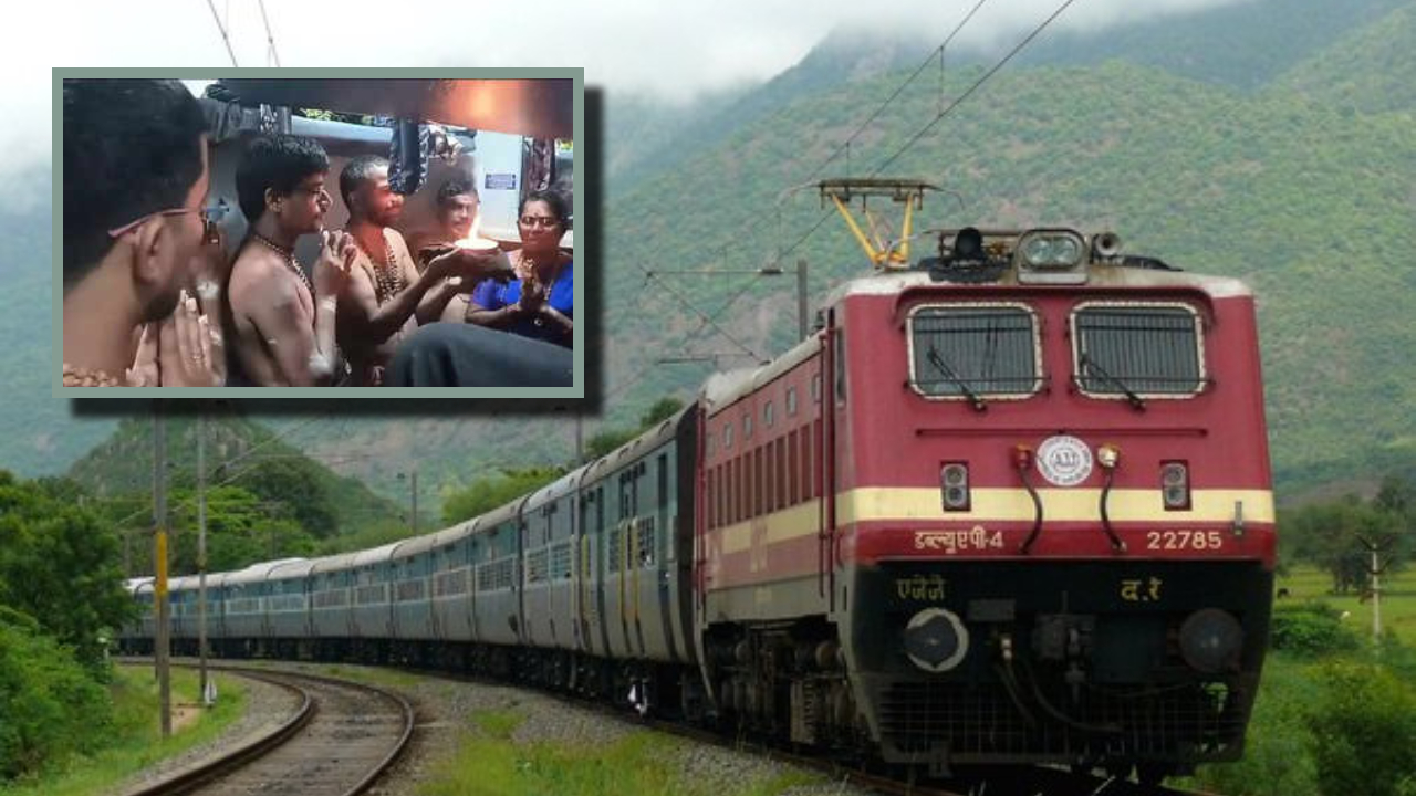 Case on Ayyapa devotees: వద్దన్నా వినని అయ్యప్ప భక్తులు, కేసు ఫైల్ చేసిన రైల్వే పోలీసులు