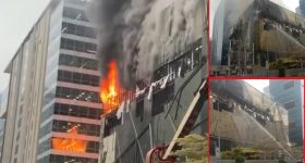 Hyderabad News: మాదాపూర్‌లో అగ్నిప్రమాదం, ఎగిసి పడిన మంటలు