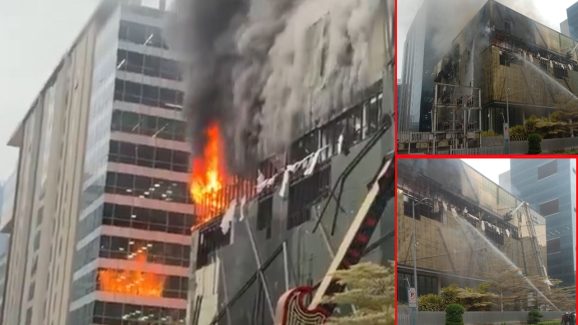 Hyderabad News: మాదాపూర్‌లో అగ్నిప్రమాదం, ఎగిసి పడిన మంటలు